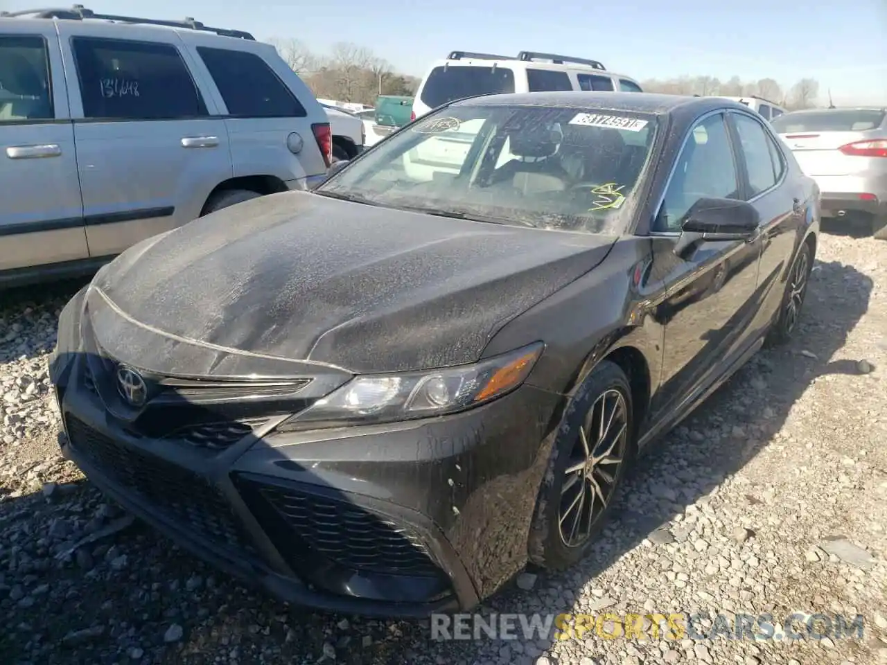 2 Photograph of a damaged car 4T1G11AK3MU441679 TOYOTA CAMRY 2021