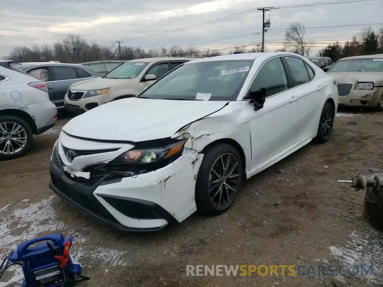 2 Photograph of a damaged car 4T1G11AK3MU442587 TOYOTA CAMRY 2021