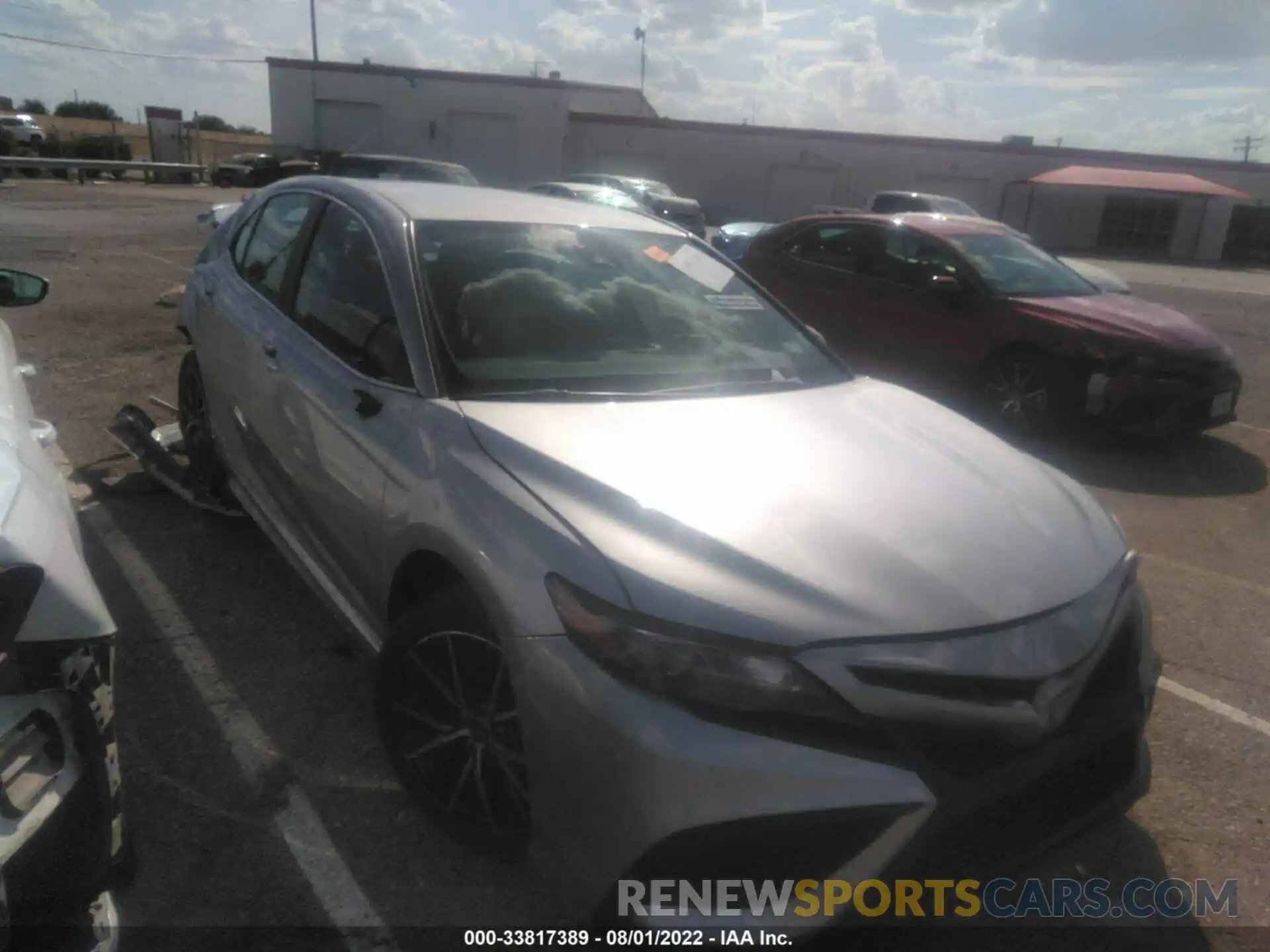 1 Photograph of a damaged car 4T1G11AK3MU444436 TOYOTA CAMRY 2021