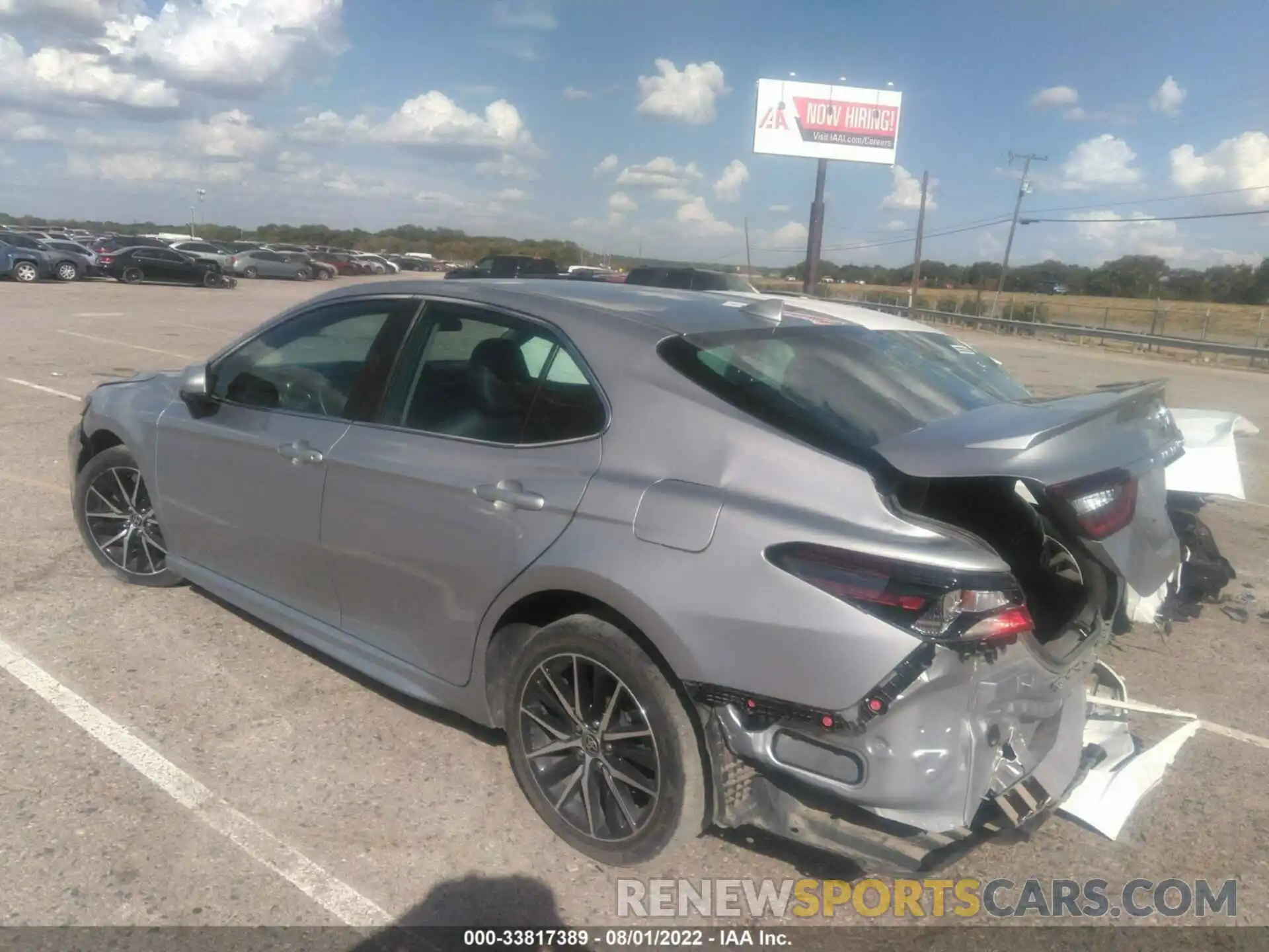 3 Photograph of a damaged car 4T1G11AK3MU444436 TOYOTA CAMRY 2021