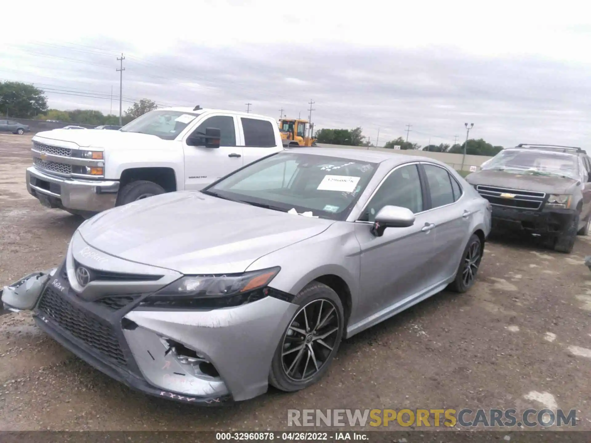 2 Photograph of a damaged car 4T1G11AK3MU446039 TOYOTA CAMRY 2021