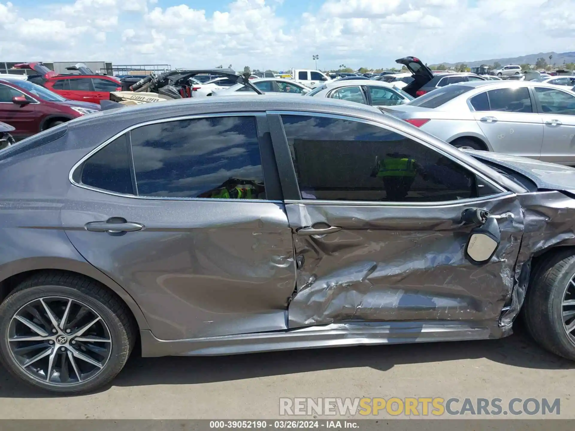 13 Photograph of a damaged car 4T1G11AK3MU446770 TOYOTA CAMRY 2021