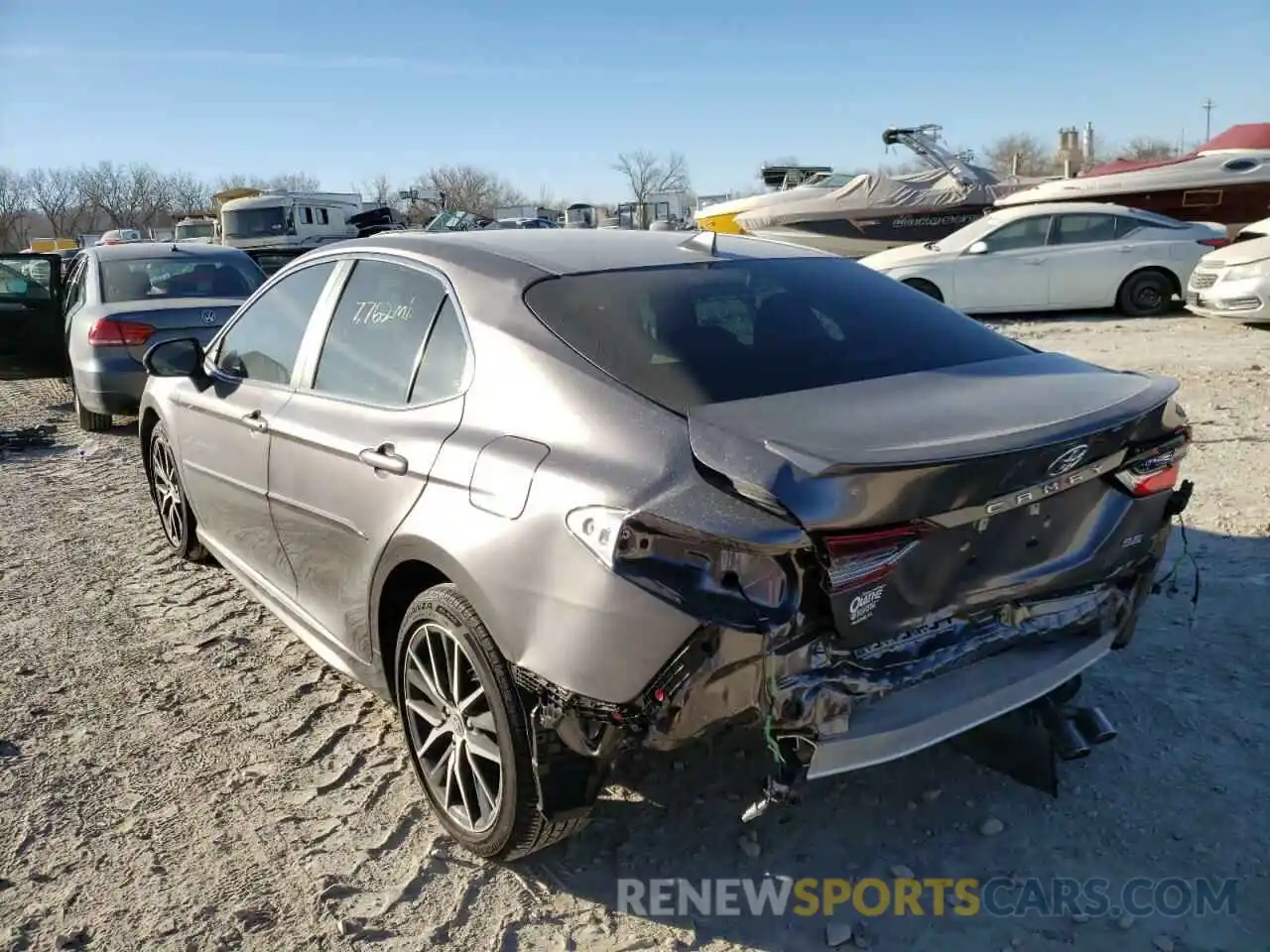 3 Photograph of a damaged car 4T1G11AK3MU447160 TOYOTA CAMRY 2021