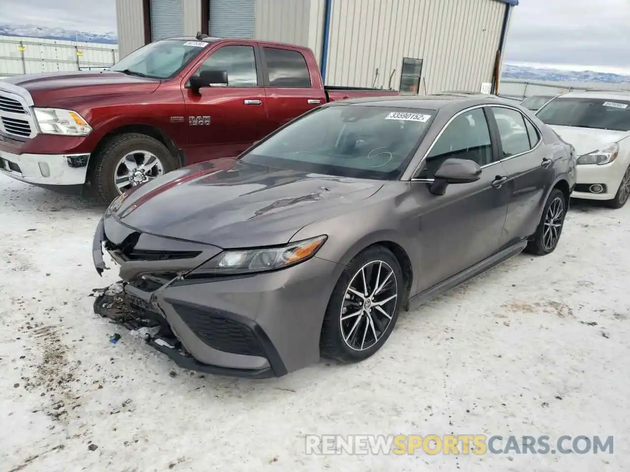 2 Photograph of a damaged car 4T1G11AK3MU447899 TOYOTA CAMRY 2021