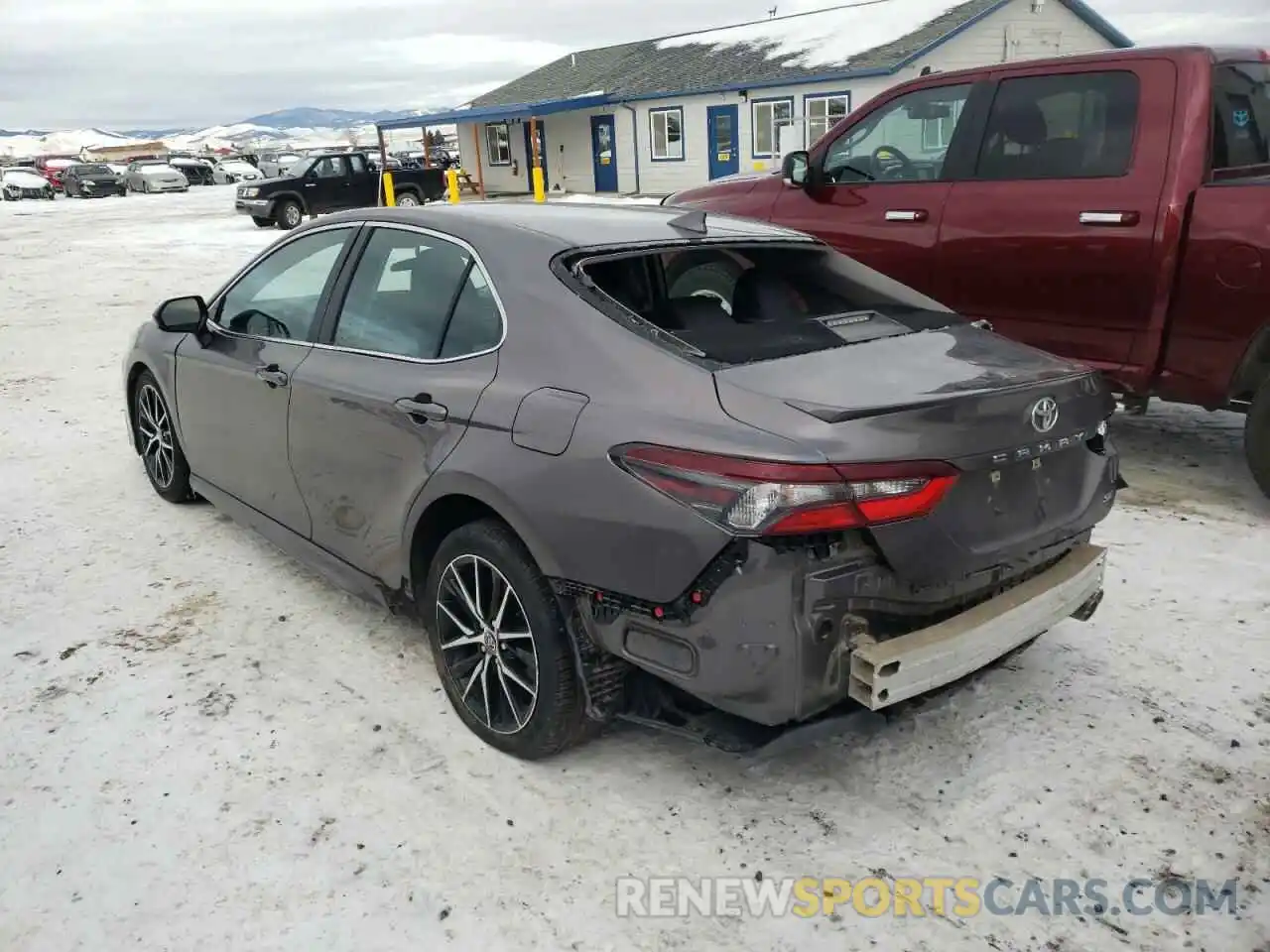 3 Photograph of a damaged car 4T1G11AK3MU447899 TOYOTA CAMRY 2021