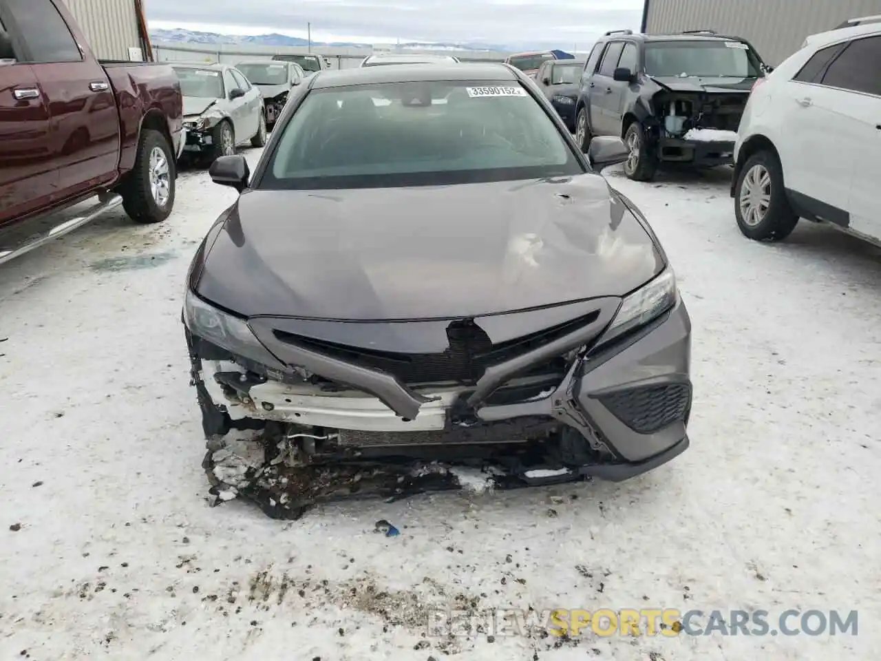 9 Photograph of a damaged car 4T1G11AK3MU447899 TOYOTA CAMRY 2021