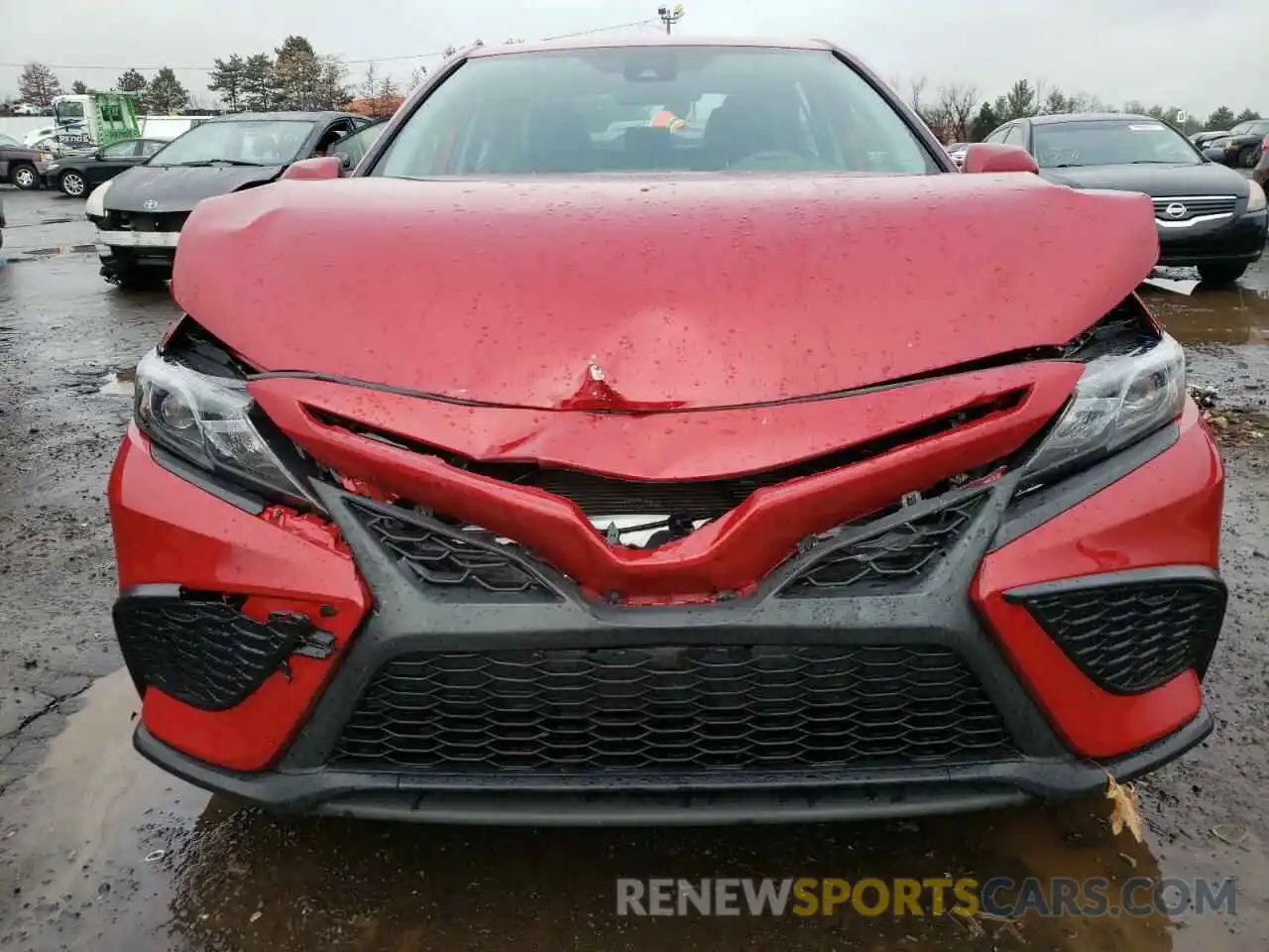 9 Photograph of a damaged car 4T1G11AK3MU450365 TOYOTA CAMRY 2021