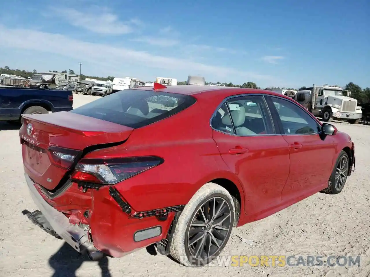 4 Photograph of a damaged car 4T1G11AK3MU452455 TOYOTA CAMRY 2021