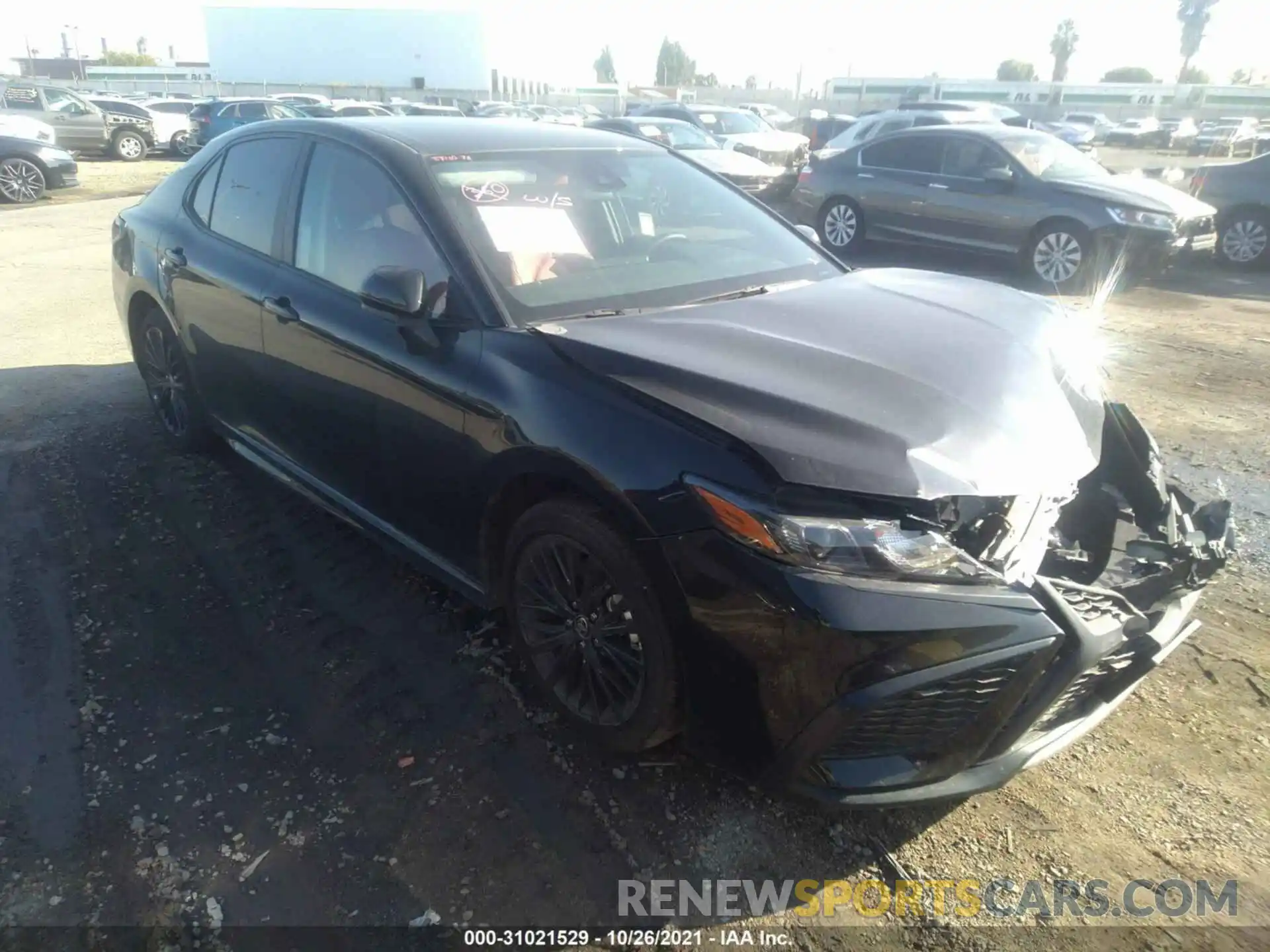 1 Photograph of a damaged car 4T1G11AK3MU452682 TOYOTA CAMRY 2021