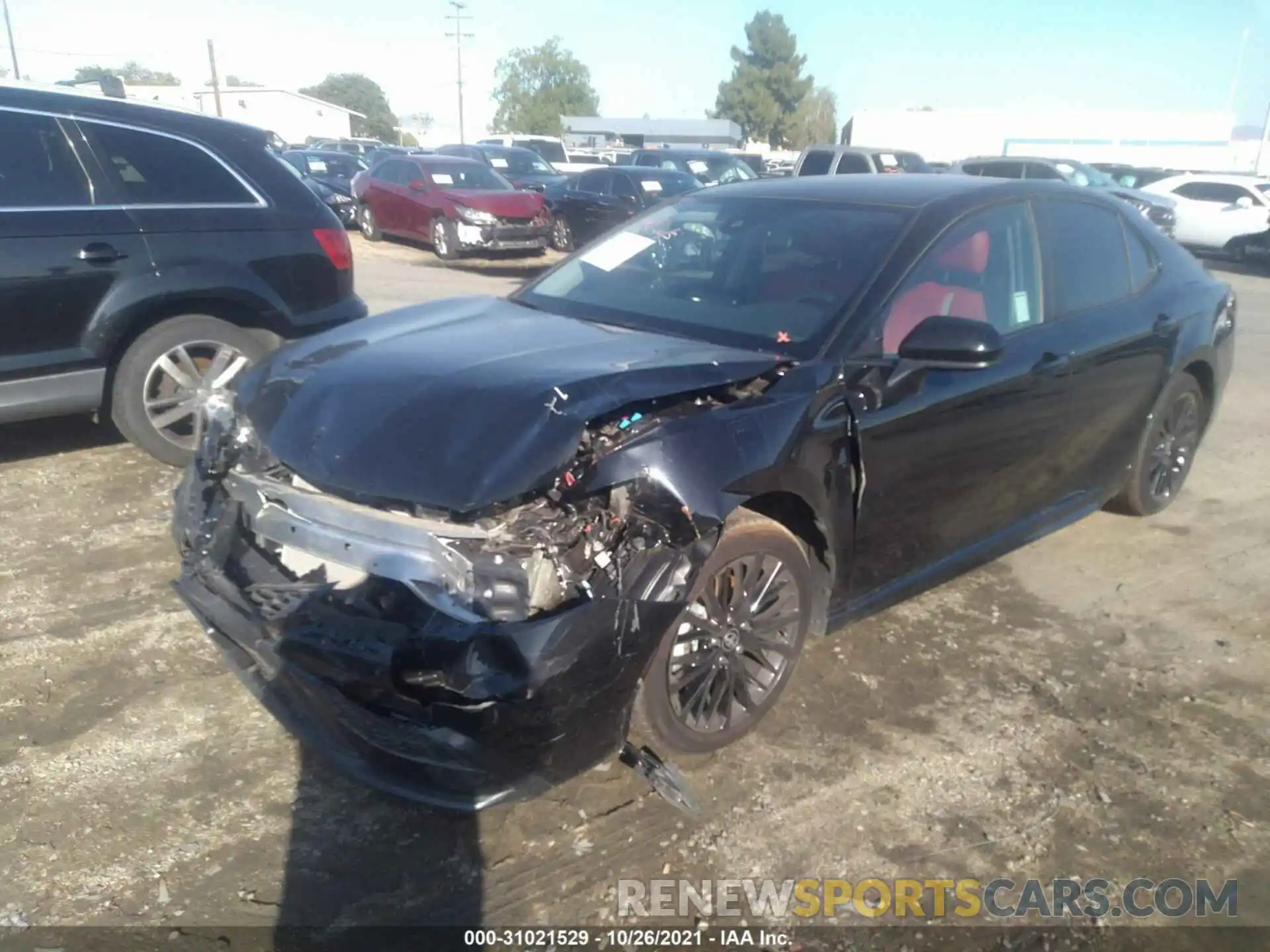 2 Photograph of a damaged car 4T1G11AK3MU452682 TOYOTA CAMRY 2021