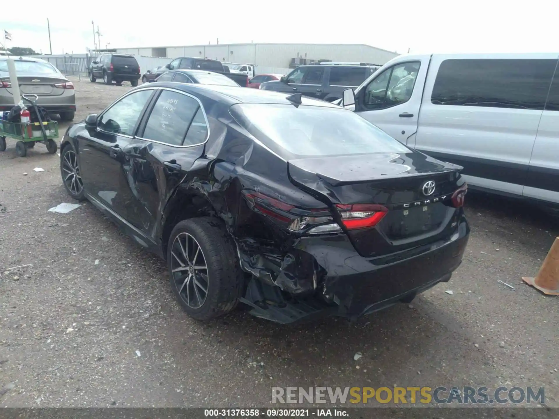 3 Photograph of a damaged car 4T1G11AK3MU452911 TOYOTA CAMRY 2021