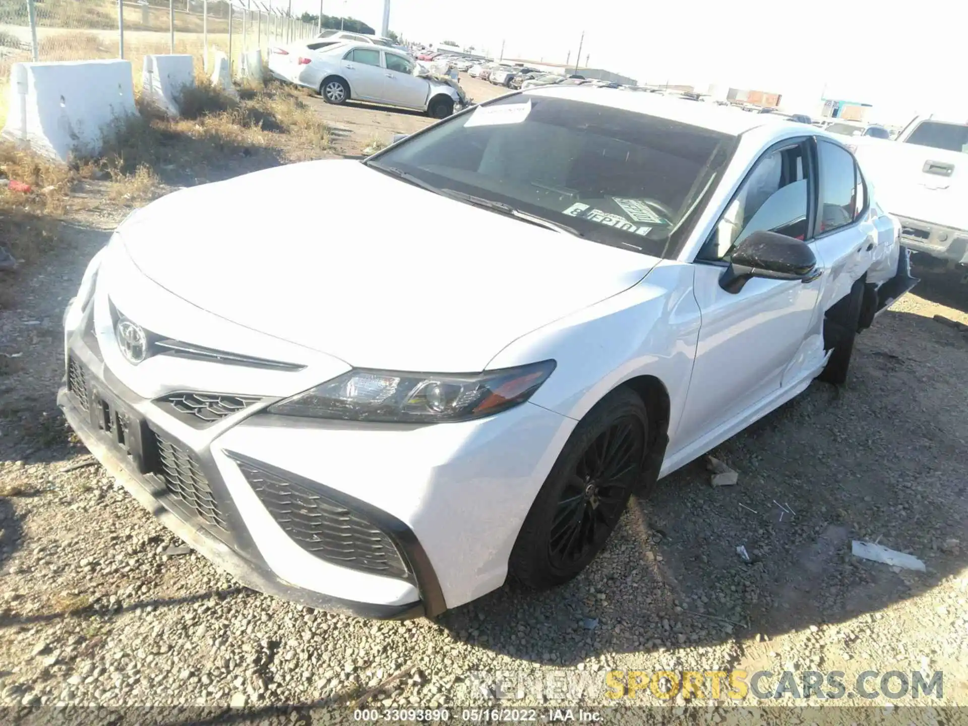 2 Photograph of a damaged car 4T1G11AK3MU453914 TOYOTA CAMRY 2021