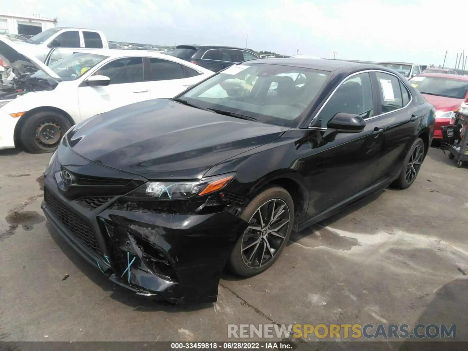 2 Photograph of a damaged car 4T1G11AK3MU461348 TOYOTA CAMRY 2021