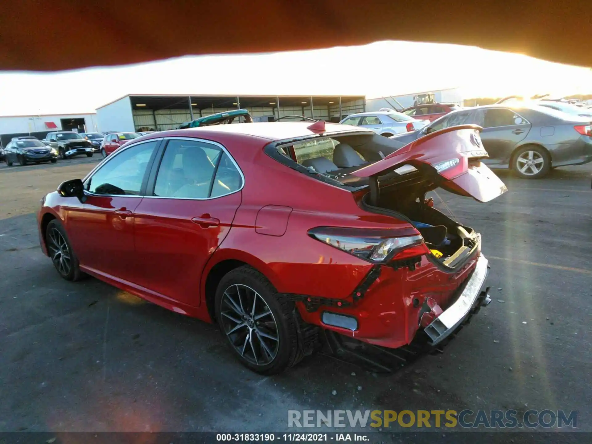 3 Photograph of a damaged car 4T1G11AK3MU468574 TOYOTA CAMRY 2021