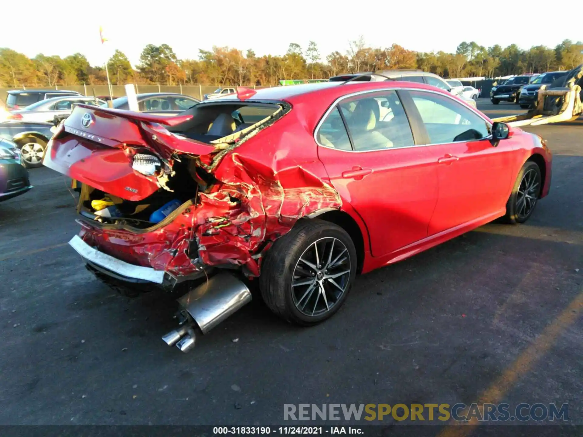 4 Photograph of a damaged car 4T1G11AK3MU468574 TOYOTA CAMRY 2021