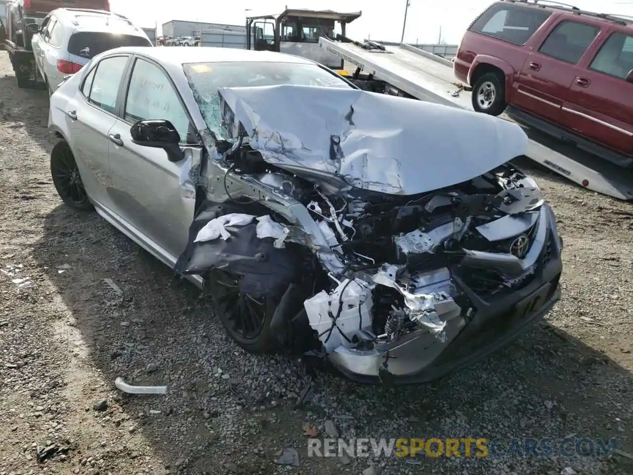 1 Photograph of a damaged car 4T1G11AK3MU474732 TOYOTA CAMRY 2021