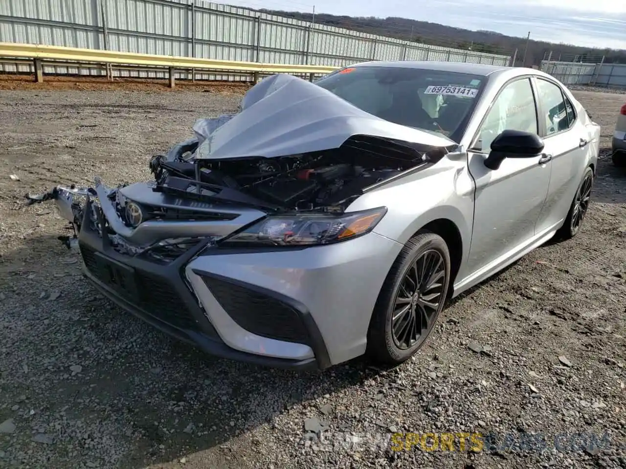 2 Photograph of a damaged car 4T1G11AK3MU474732 TOYOTA CAMRY 2021