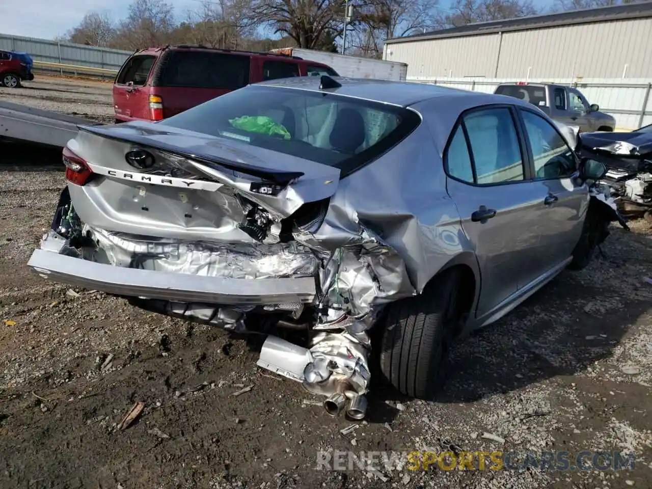 4 Photograph of a damaged car 4T1G11AK3MU474732 TOYOTA CAMRY 2021