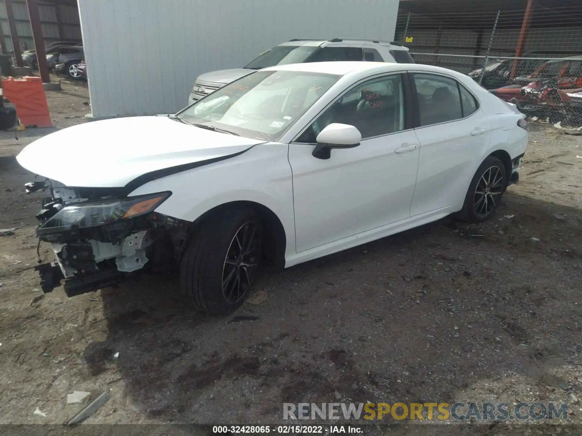 2 Photograph of a damaged car 4T1G11AK3MU474892 TOYOTA CAMRY 2021