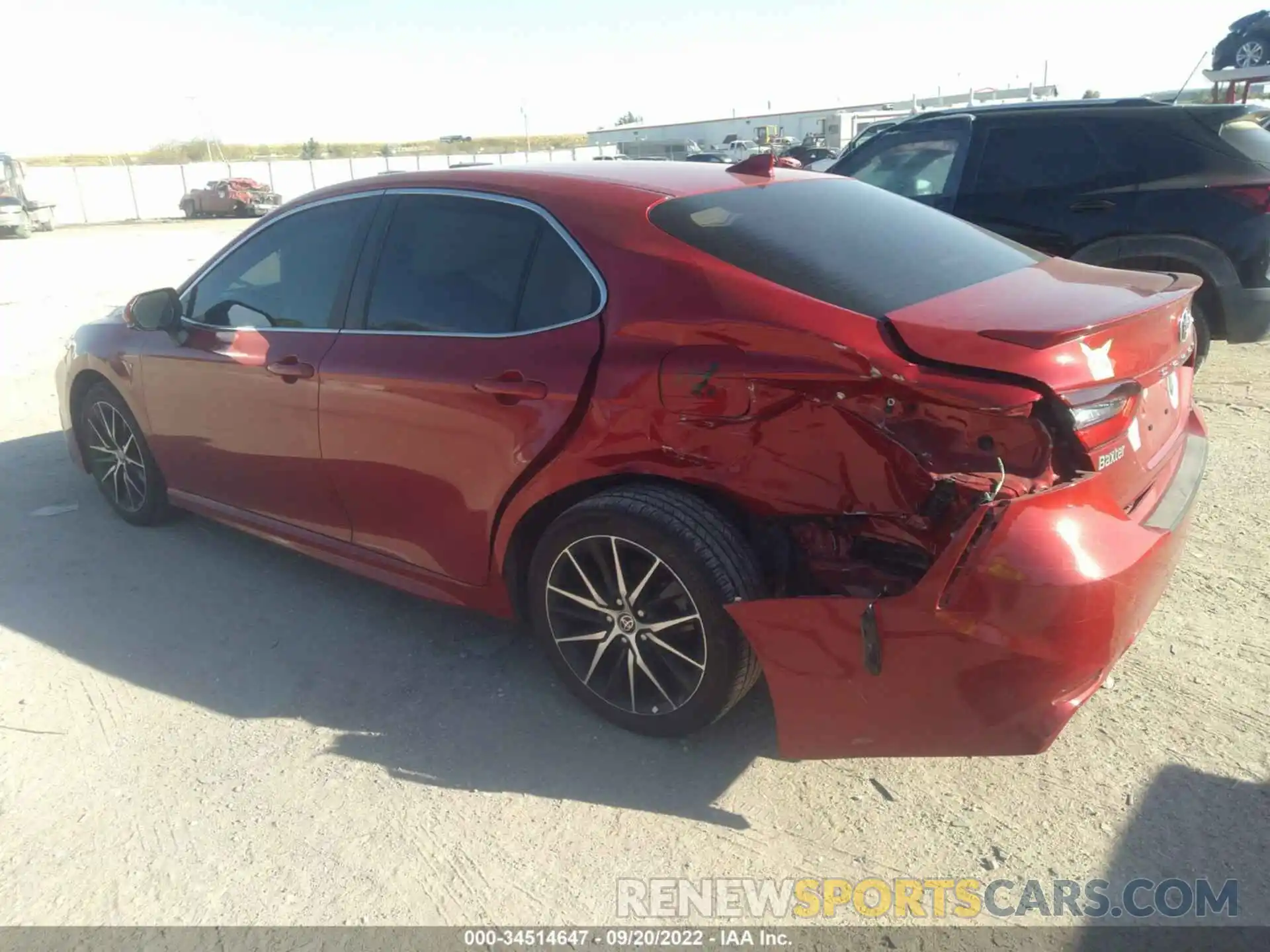 3 Photograph of a damaged car 4T1G11AK3MU474956 TOYOTA CAMRY 2021