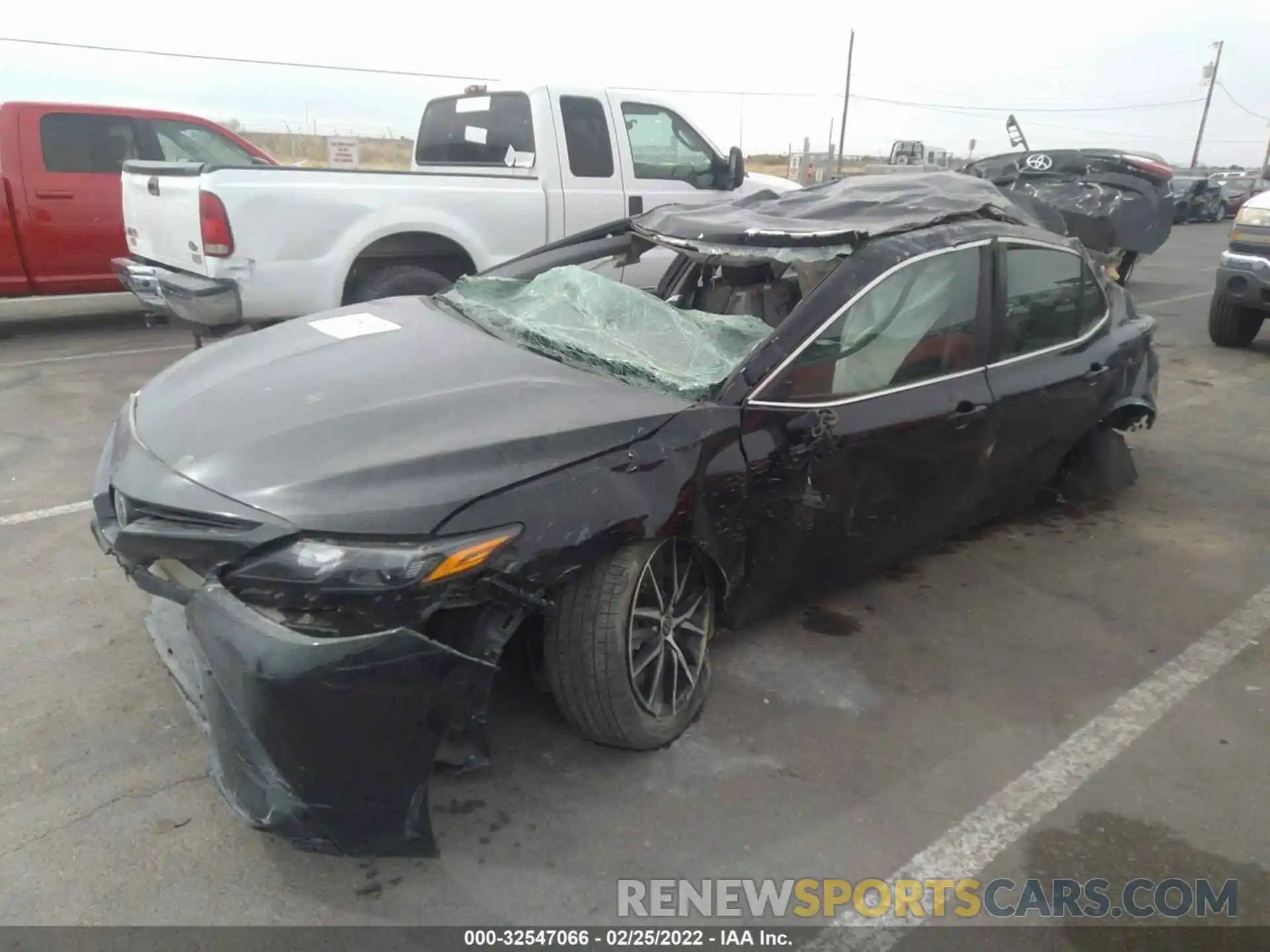 2 Photograph of a damaged car 4T1G11AK3MU477209 TOYOTA CAMRY 2021