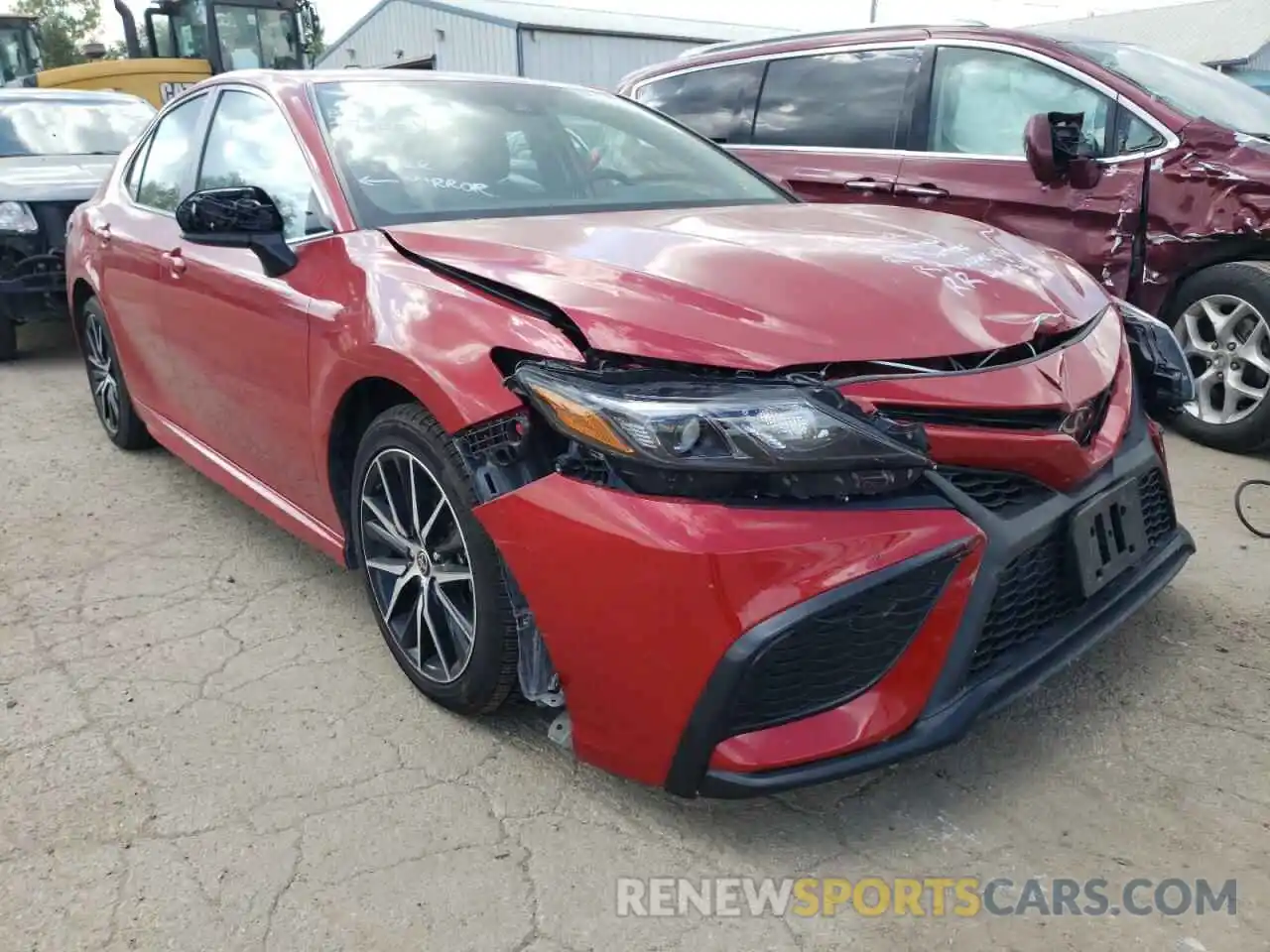 1 Photograph of a damaged car 4T1G11AK3MU479834 TOYOTA CAMRY 2021