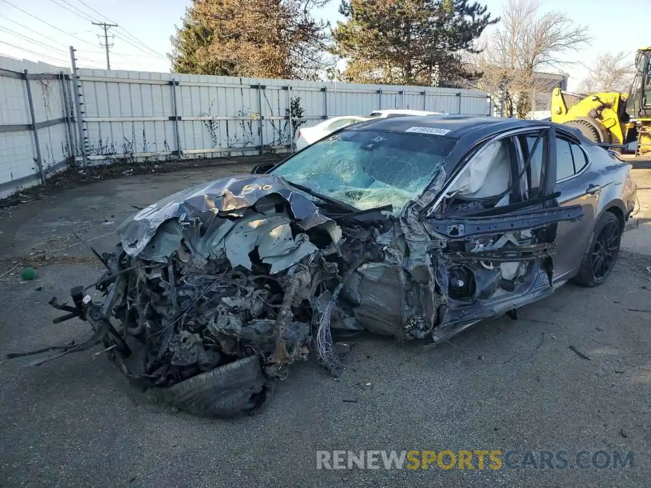 1 Photograph of a damaged car 4T1G11AK3MU480837 TOYOTA CAMRY 2021