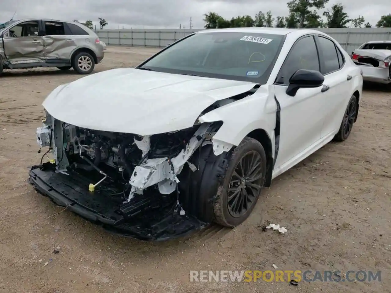 2 Photograph of a damaged car 4T1G11AK3MU483723 TOYOTA CAMRY 2021