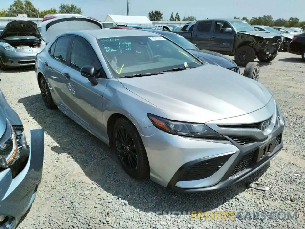 1 Photograph of a damaged car 4T1G11AK3MU490235 TOYOTA CAMRY 2021