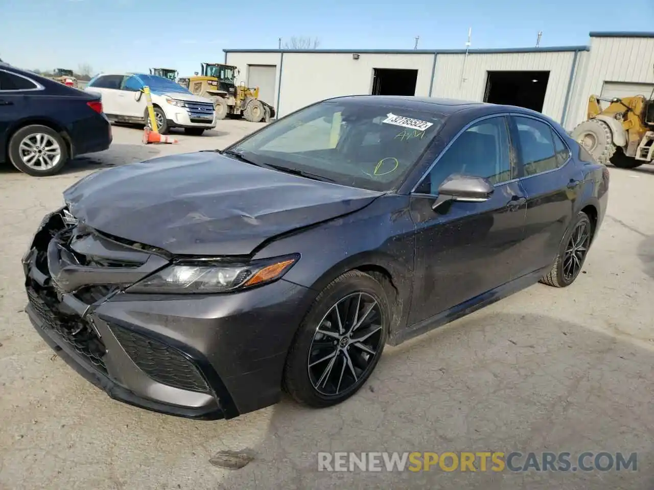 2 Photograph of a damaged car 4T1G11AK3MU496701 TOYOTA CAMRY 2021