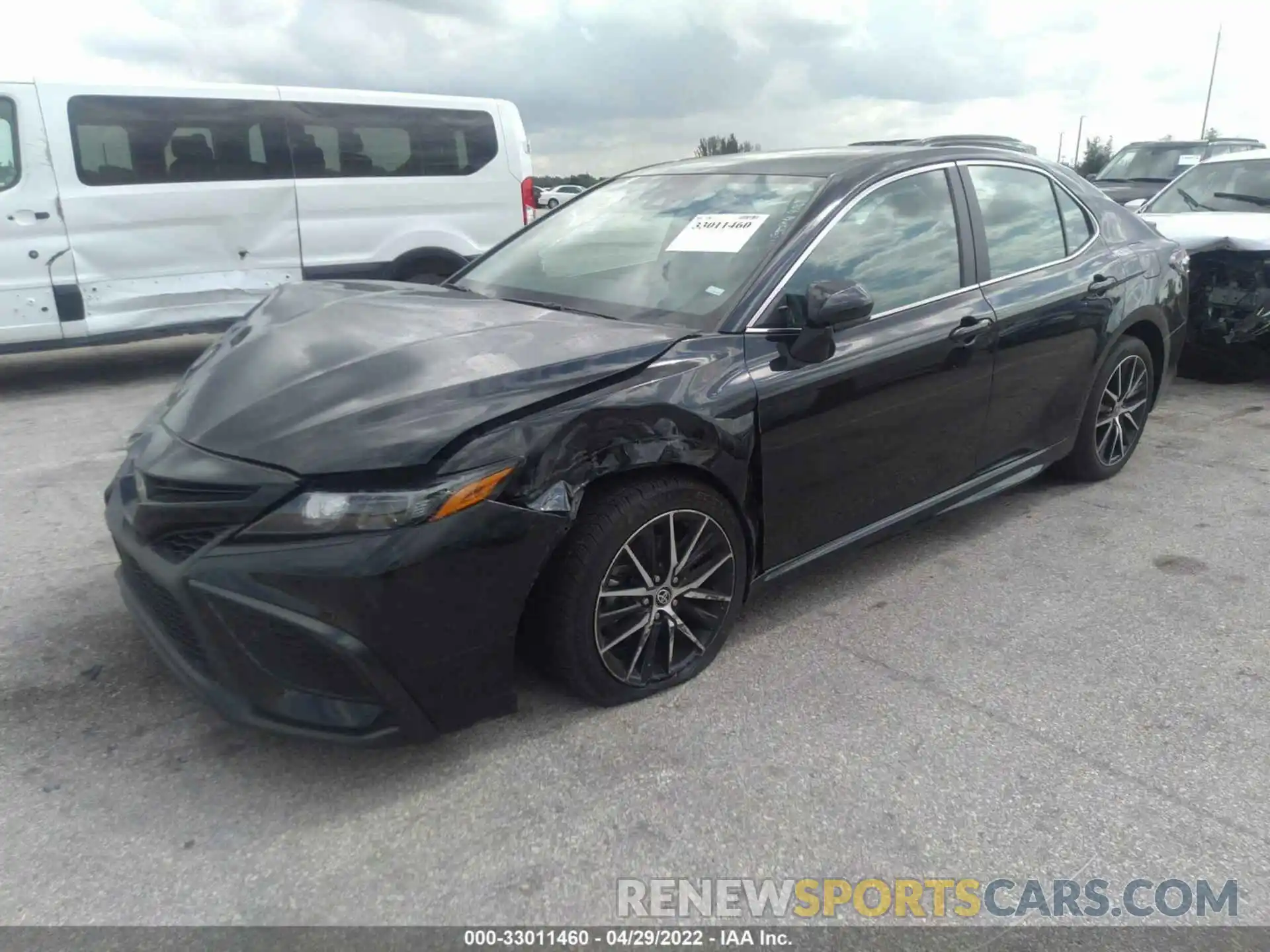 2 Photograph of a damaged car 4T1G11AK3MU525114 TOYOTA CAMRY 2021