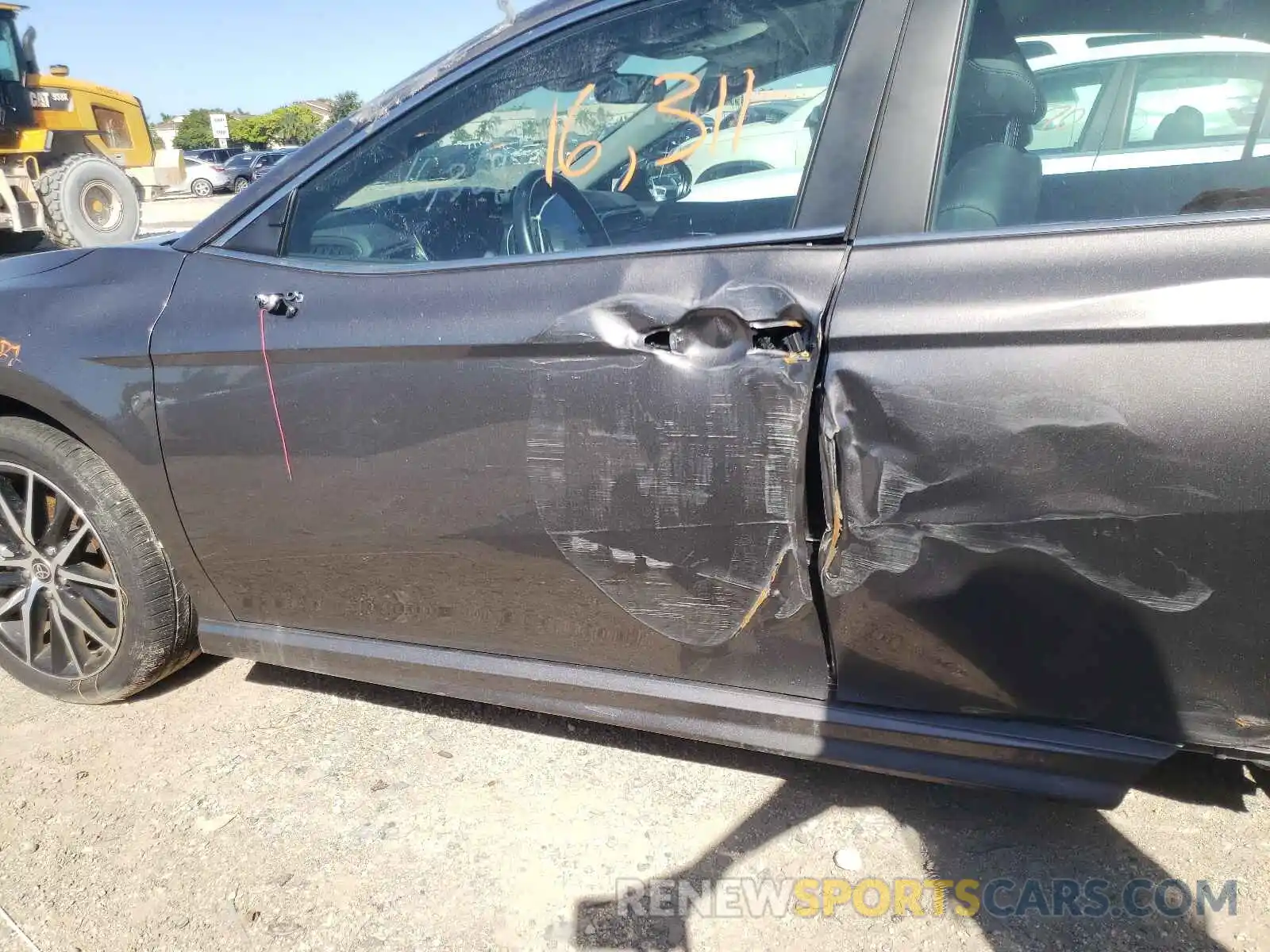 9 Photograph of a damaged car 4T1G11AK3MU529308 TOYOTA CAMRY 2021