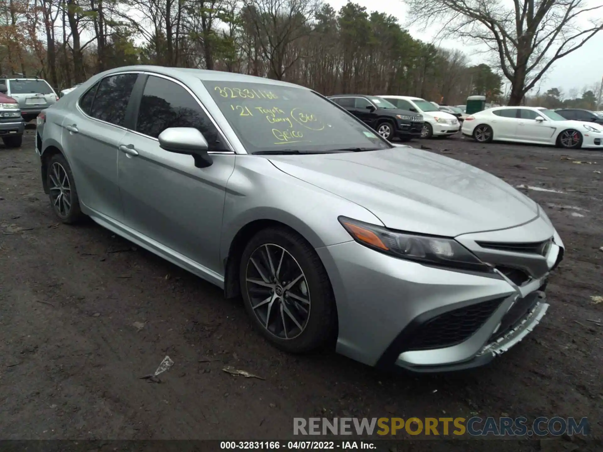 1 Photograph of a damaged car 4T1G11AK3MU530006 TOYOTA CAMRY 2021