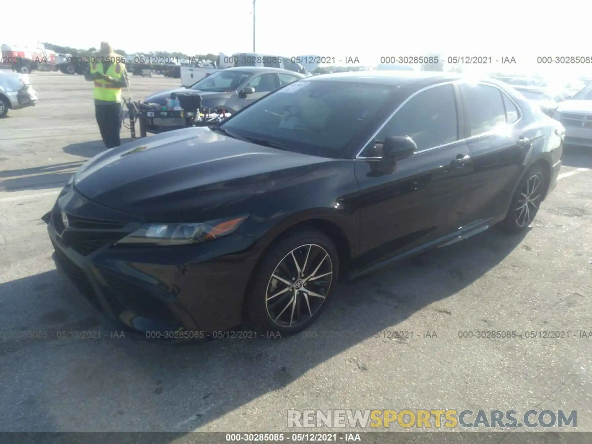 2 Photograph of a damaged car 4T1G11AK3MU530183 TOYOTA CAMRY 2021