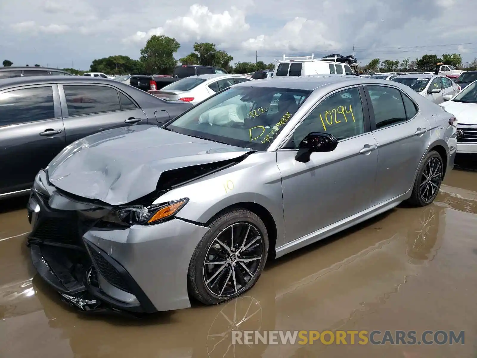 2 Photograph of a damaged car 4T1G11AK3MU530488 TOYOTA CAMRY 2021