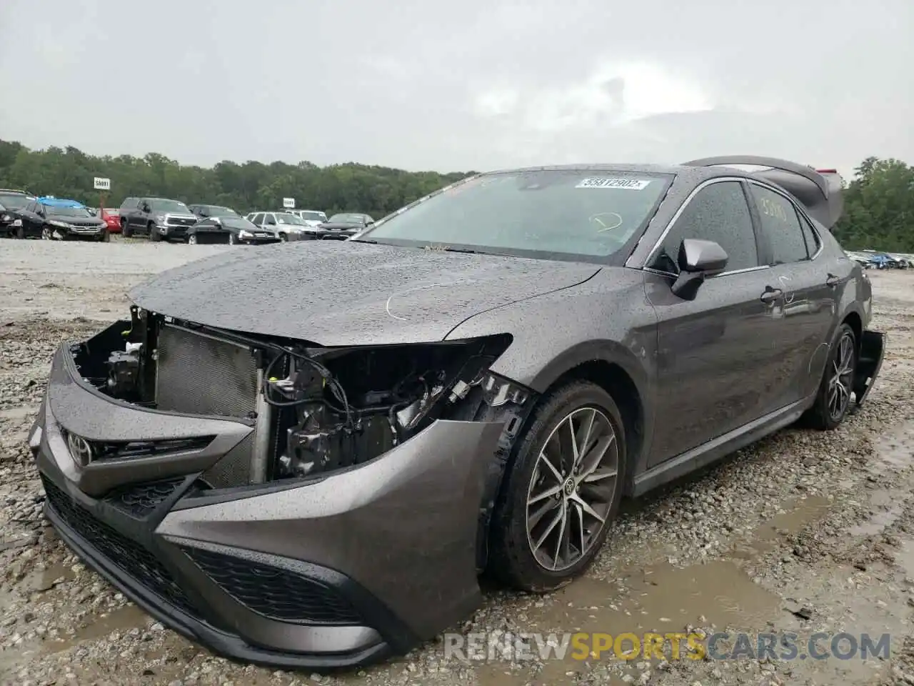 2 Photograph of a damaged car 4T1G11AK3MU532628 TOYOTA CAMRY 2021