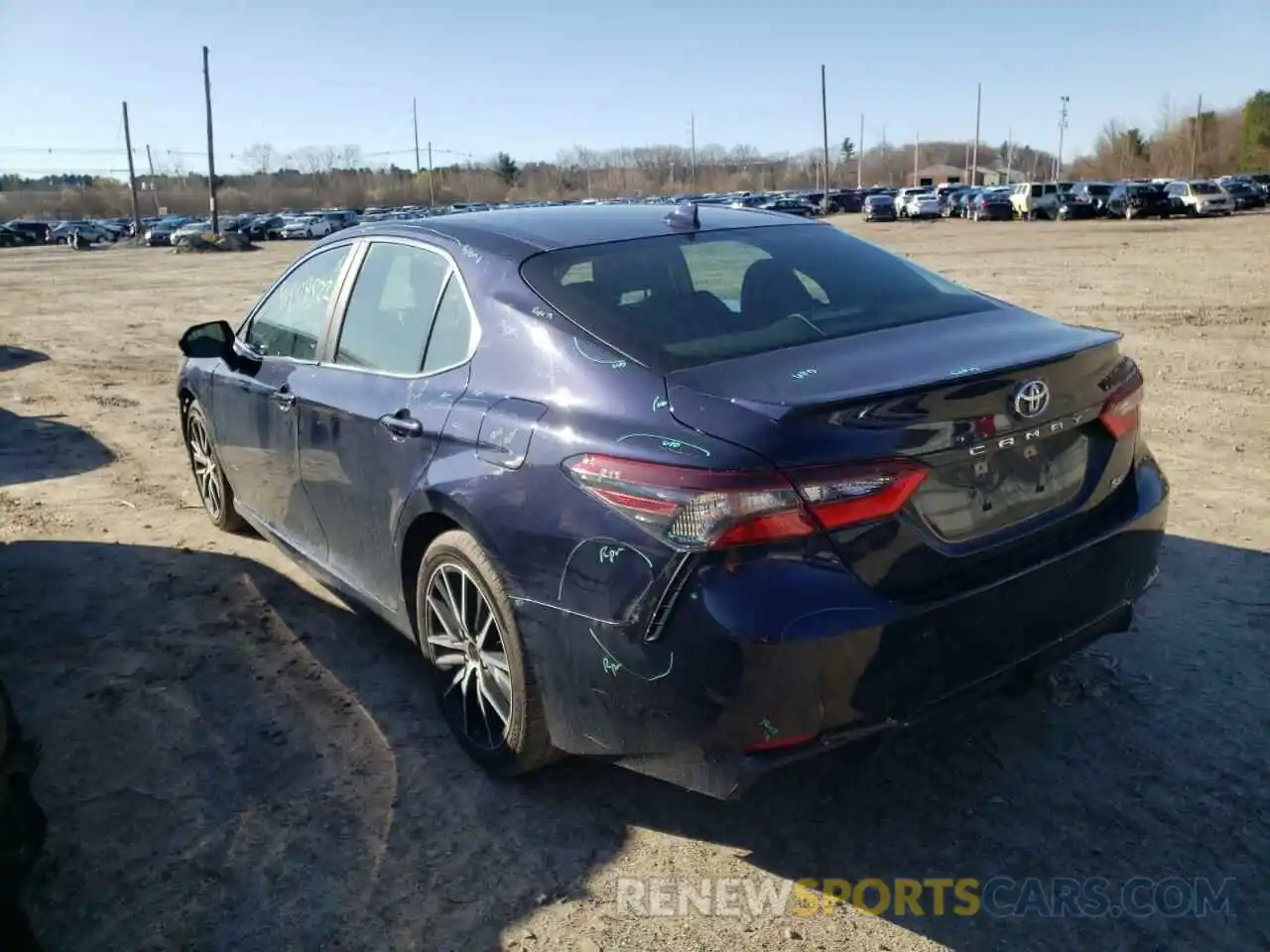 3 Photograph of a damaged car 4T1G11AK3MU541118 TOYOTA CAMRY 2021