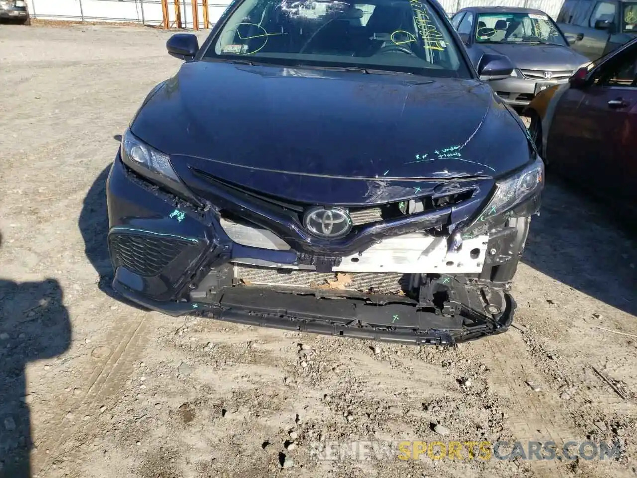 9 Photograph of a damaged car 4T1G11AK3MU541118 TOYOTA CAMRY 2021