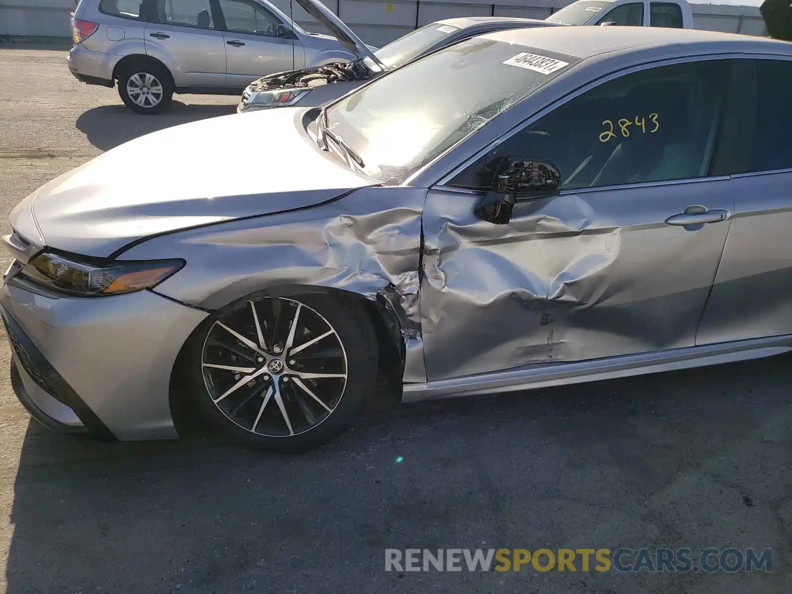 9 Photograph of a damaged car 4T1G11AK3MU541989 TOYOTA CAMRY 2021