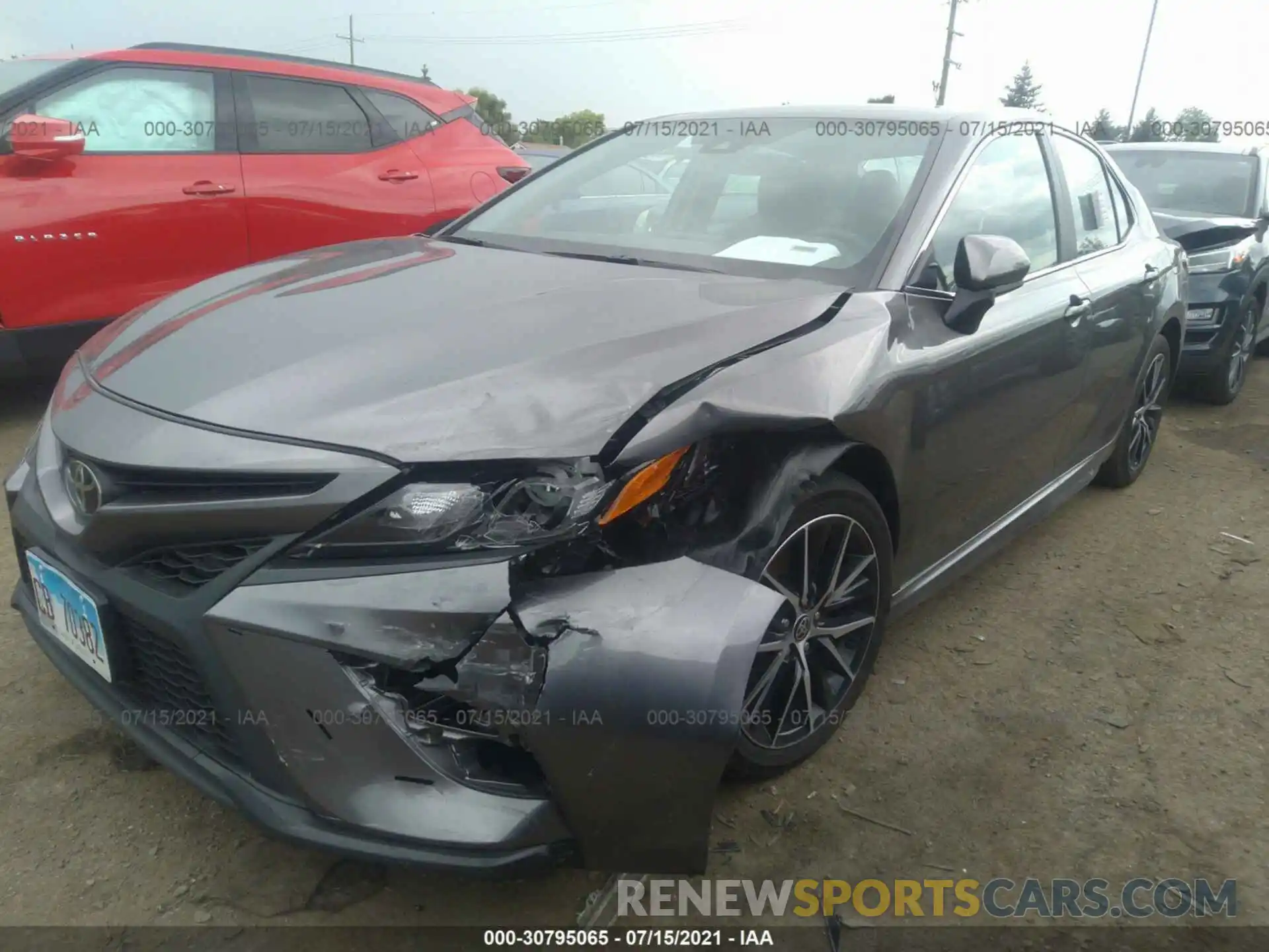 6 Photograph of a damaged car 4T1G11AK3MU542222 TOYOTA CAMRY 2021