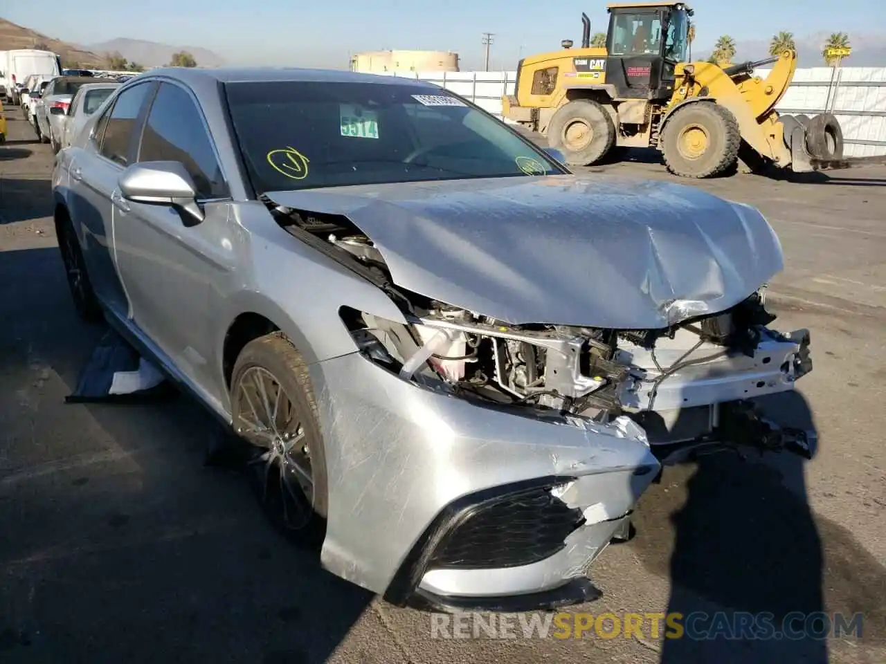 1 Photograph of a damaged car 4T1G11AK3MU543516 TOYOTA CAMRY 2021