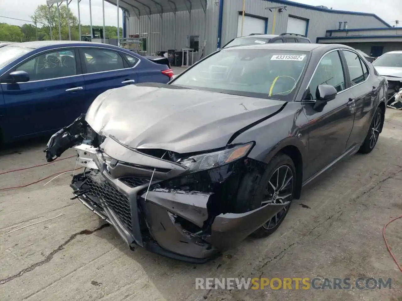 2 Photograph of a damaged car 4T1G11AK3MU545217 TOYOTA CAMRY 2021