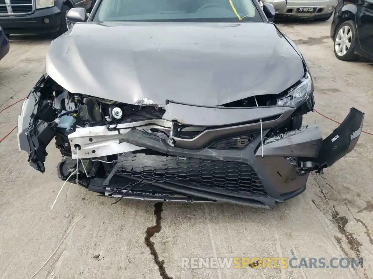 9 Photograph of a damaged car 4T1G11AK3MU545217 TOYOTA CAMRY 2021