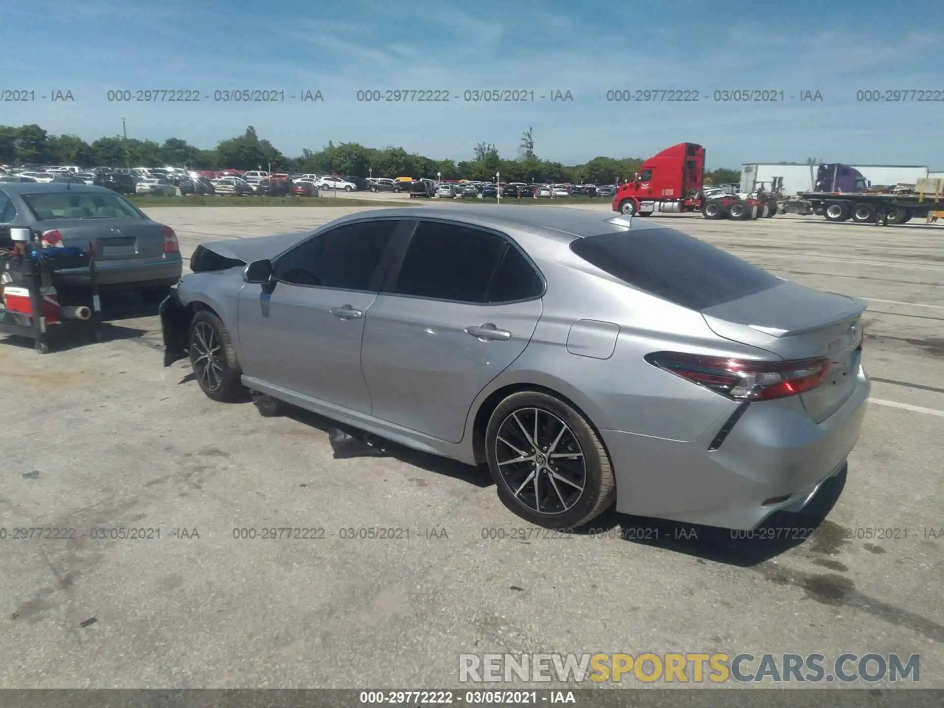 3 Photograph of a damaged car 4T1G11AK3MU545458 TOYOTA CAMRY 2021