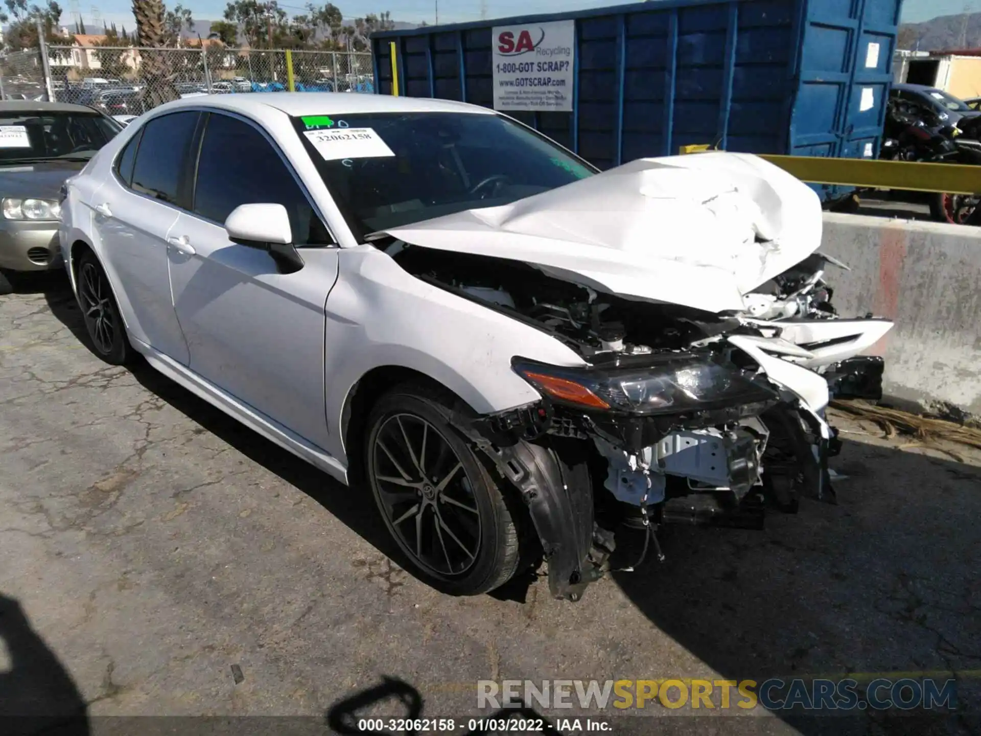 1 Photograph of a damaged car 4T1G11AK3MU545766 TOYOTA CAMRY 2021