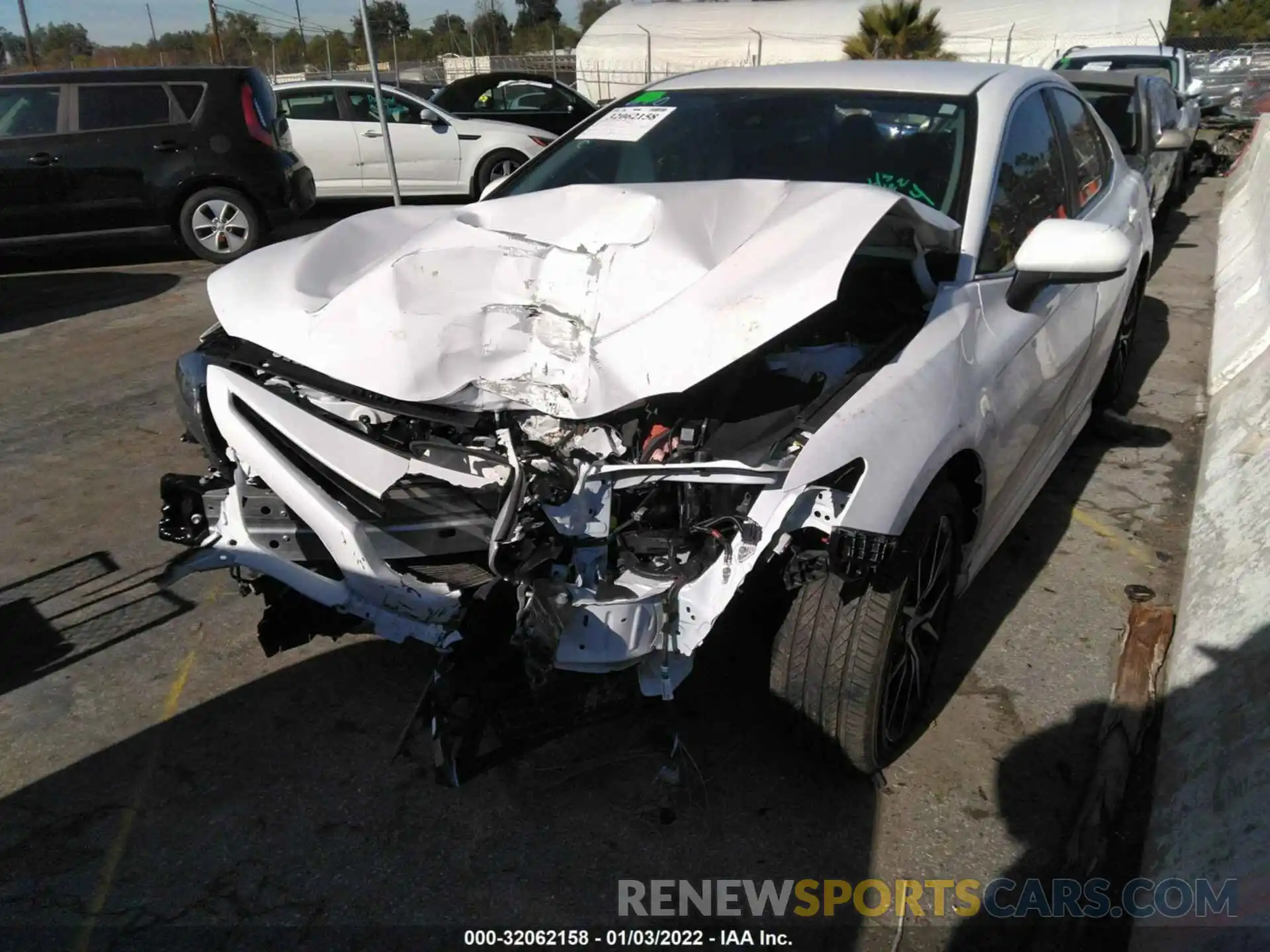 2 Photograph of a damaged car 4T1G11AK3MU545766 TOYOTA CAMRY 2021