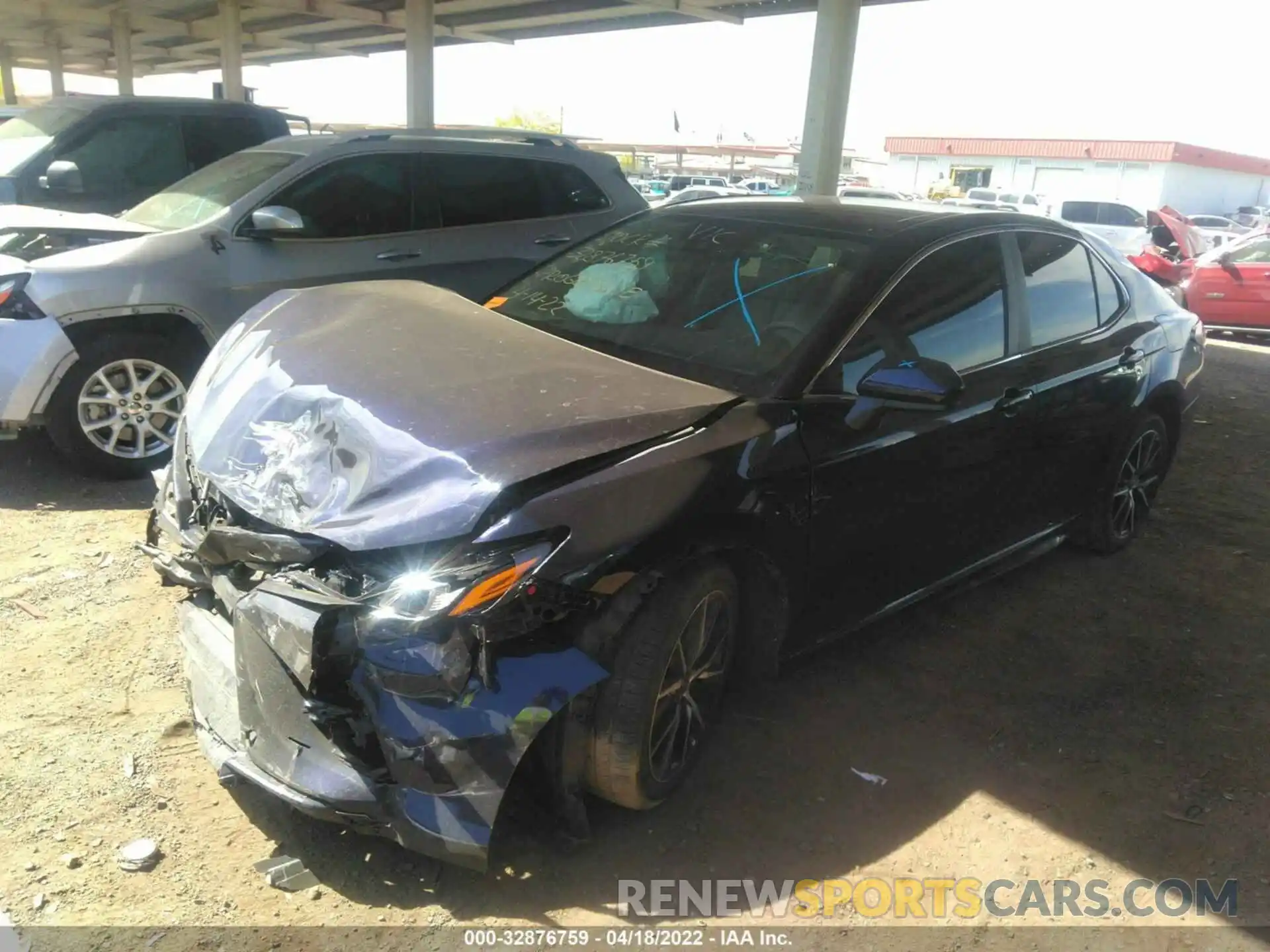 2 Photograph of a damaged car 4T1G11AK3MU546223 TOYOTA CAMRY 2021