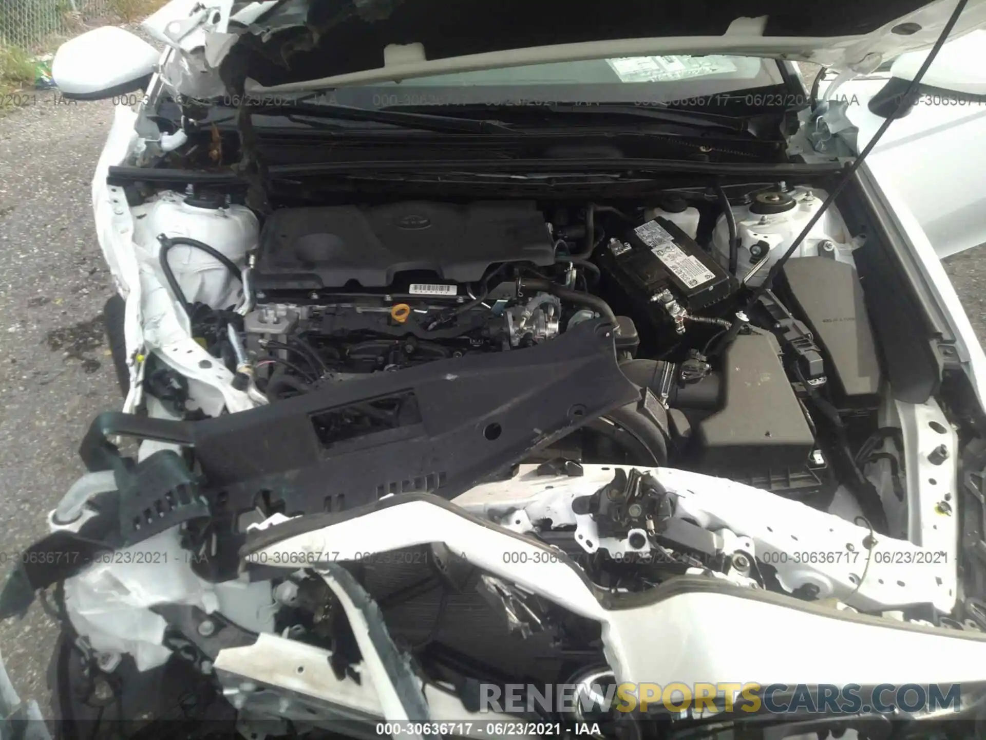 10 Фотография поврежденного автомобиля 4T1G11AK3MU548022 TOYOTA CAMRY 2021
