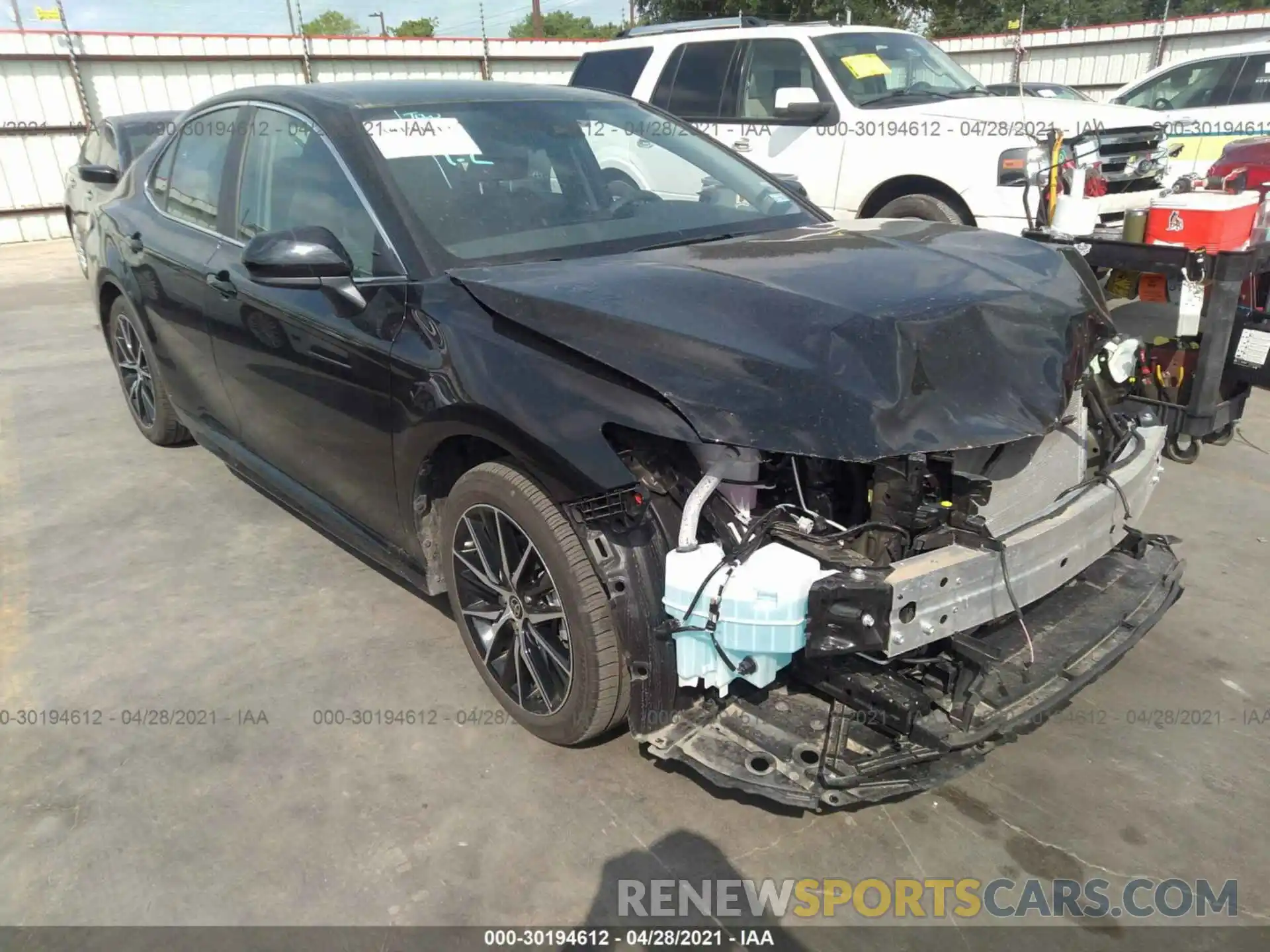 1 Photograph of a damaged car 4T1G11AK3MU549638 TOYOTA CAMRY 2021