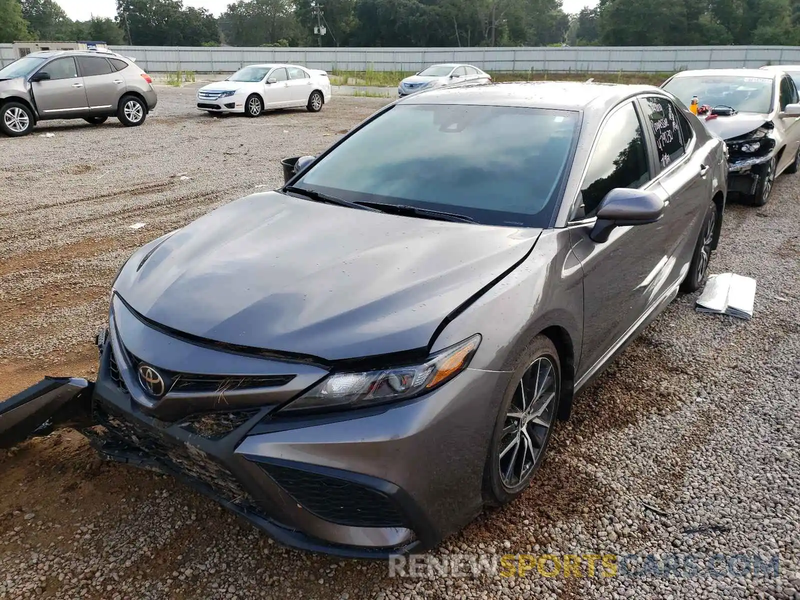 2 Photograph of a damaged car 4T1G11AK3MU552944 TOYOTA CAMRY 2021